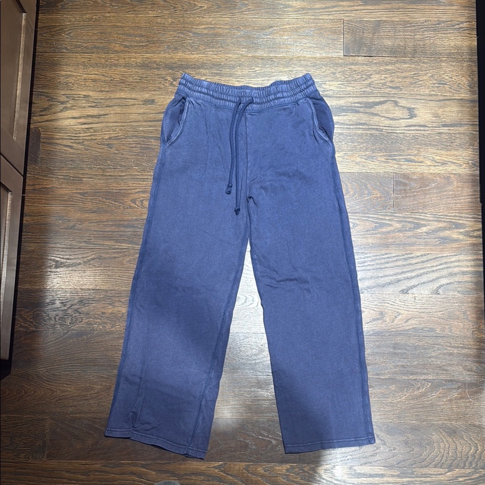 J. Crew Navy Blue Drawstring Pants